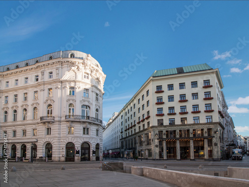Low angle view of historic buildings at Vienna, Austria