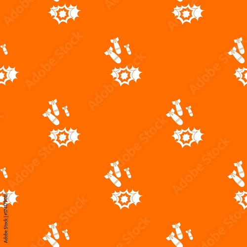 Bomb pattern seamless