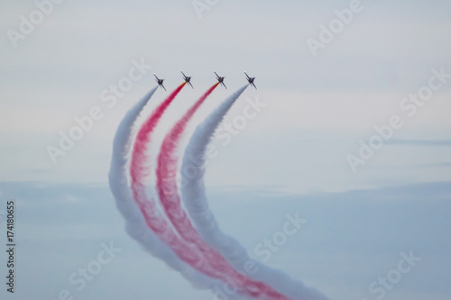 Air Show - Airplanes acrobatic show ,  Malta 
