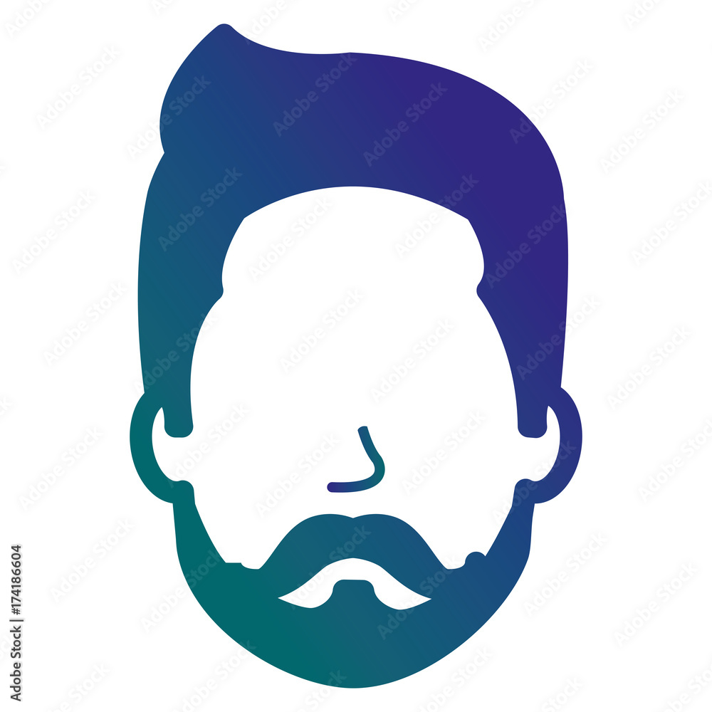 young man head avatar character vector illustration design young man head avatar character vector illustration design