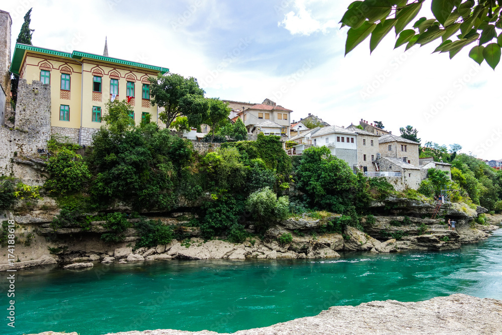 Old town Mostar in Bosnia and Herzegovina