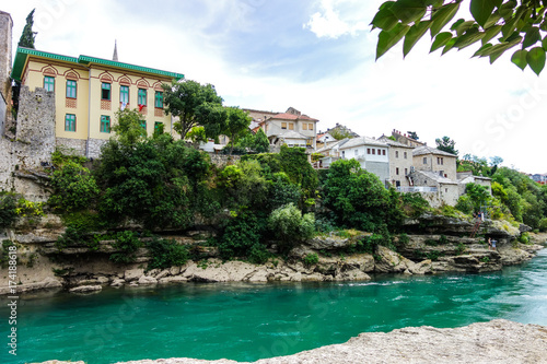 Fototapeta Naklejka Na Ścianę i Meble -  Old town Mostar in Bosnia and Herzegovina