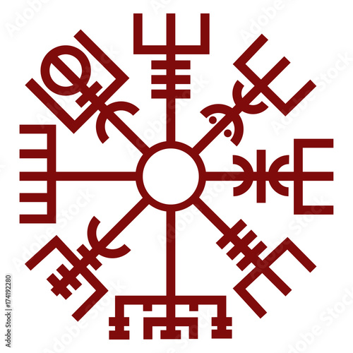 Vegvisir Red color