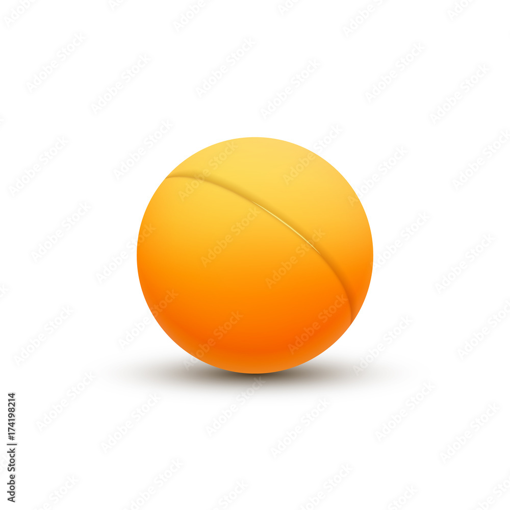 3d ping pong ball. Vector ping pong club department ball 3d ping pong ball. Vector ping pong club department ball
