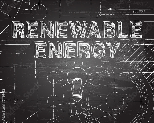Renewable Energy Blackboard Machine