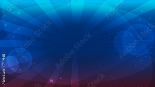 Blue bright background. Vector illustration