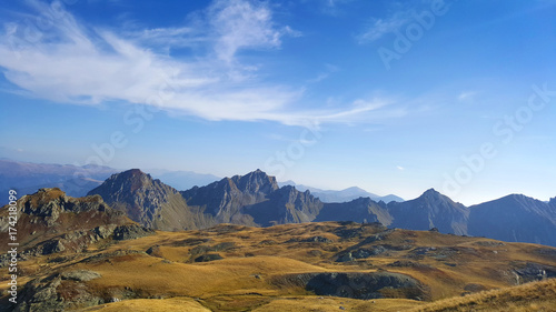Fototapeta Naklejka Na Ścianę i Meble -  Golem Korab Mountain range 