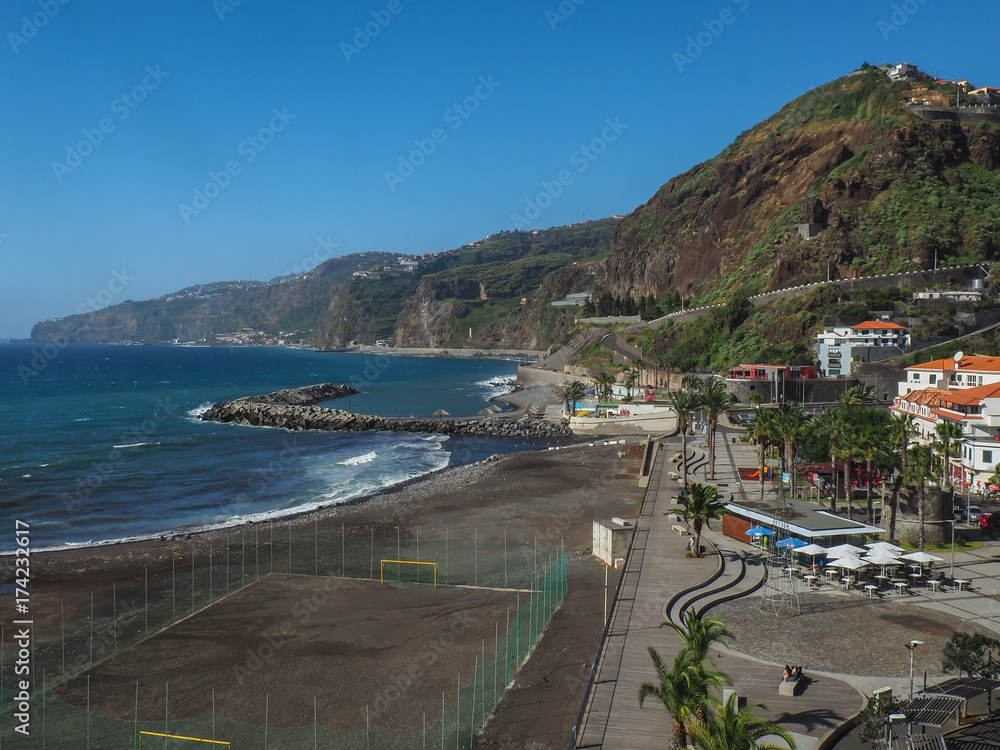 Küste von Ribera Brava auf Madeira