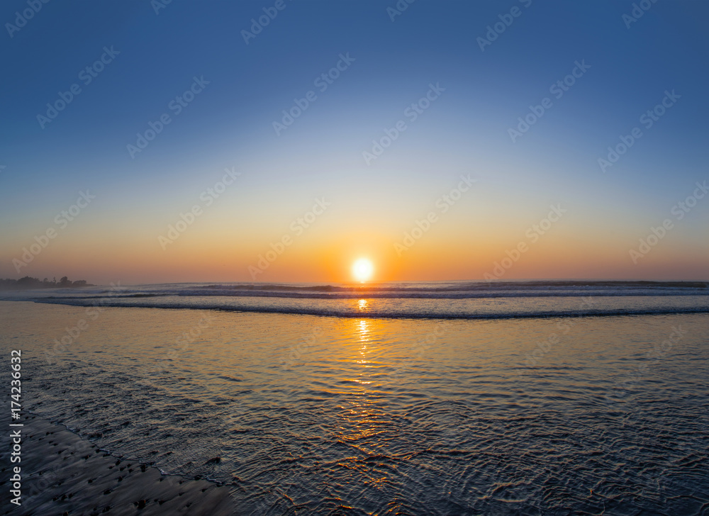 sunrise at the atlantic ocean in Rye beach, New Hampshire sunrise at the atlantic ocean in Rye beach, New Hampshire