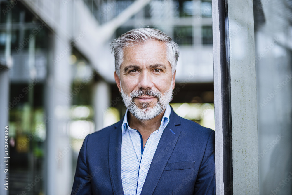 Portrait of confident businessman Portrait of confident businessman