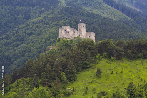 medieval castle Strecno, Slovakia
