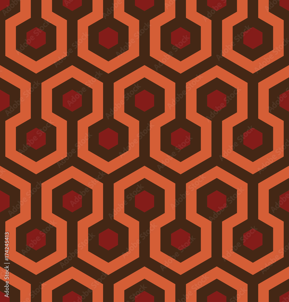 Vector seamless pattern tile