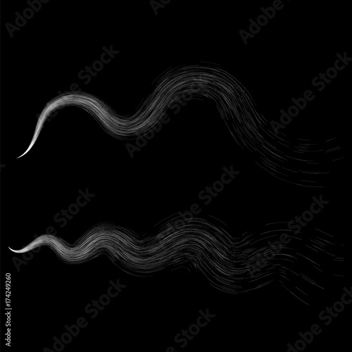 Two Streams of Paint
