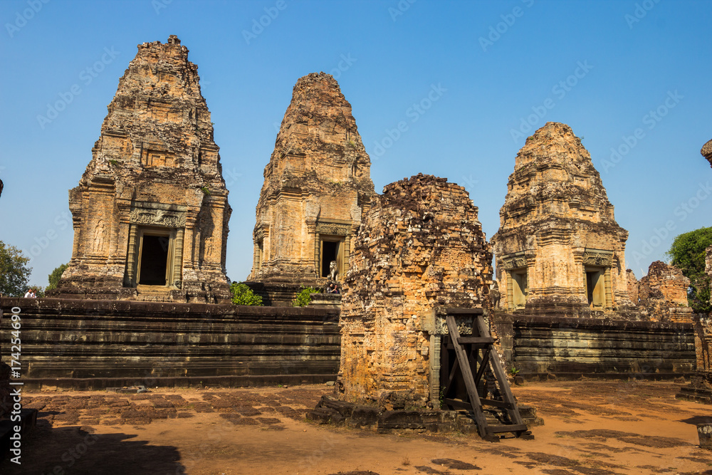 Naklejka premium Angkor Wat Temple, Siem reap, Cambodia.
