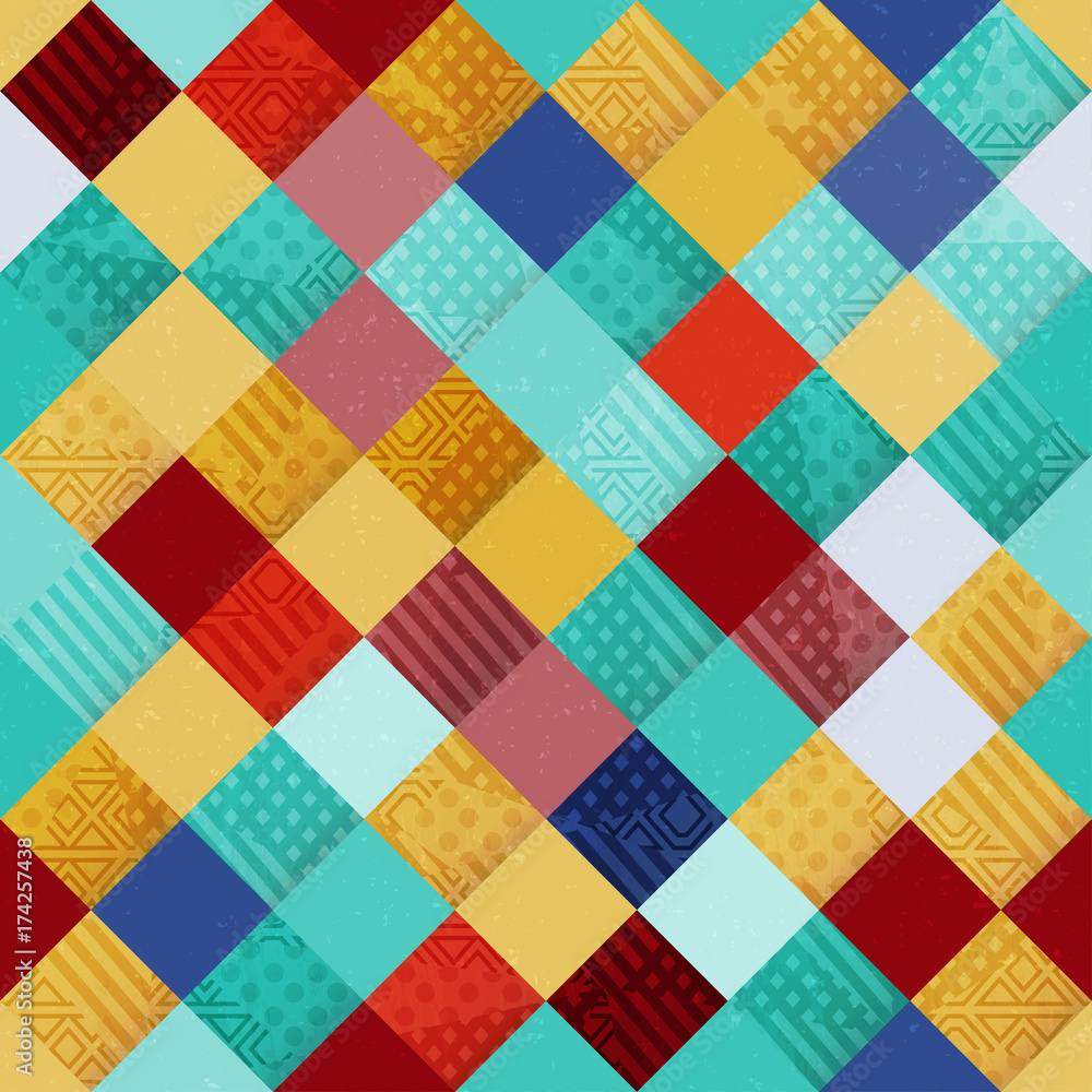 Cloth seamless pattern