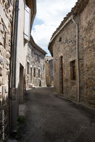 Typical French Village, Ardèche, France