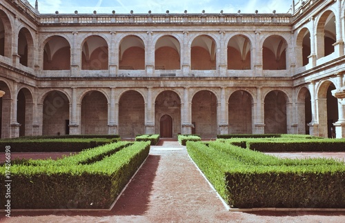 Courtyard of the building of the Valencian Library