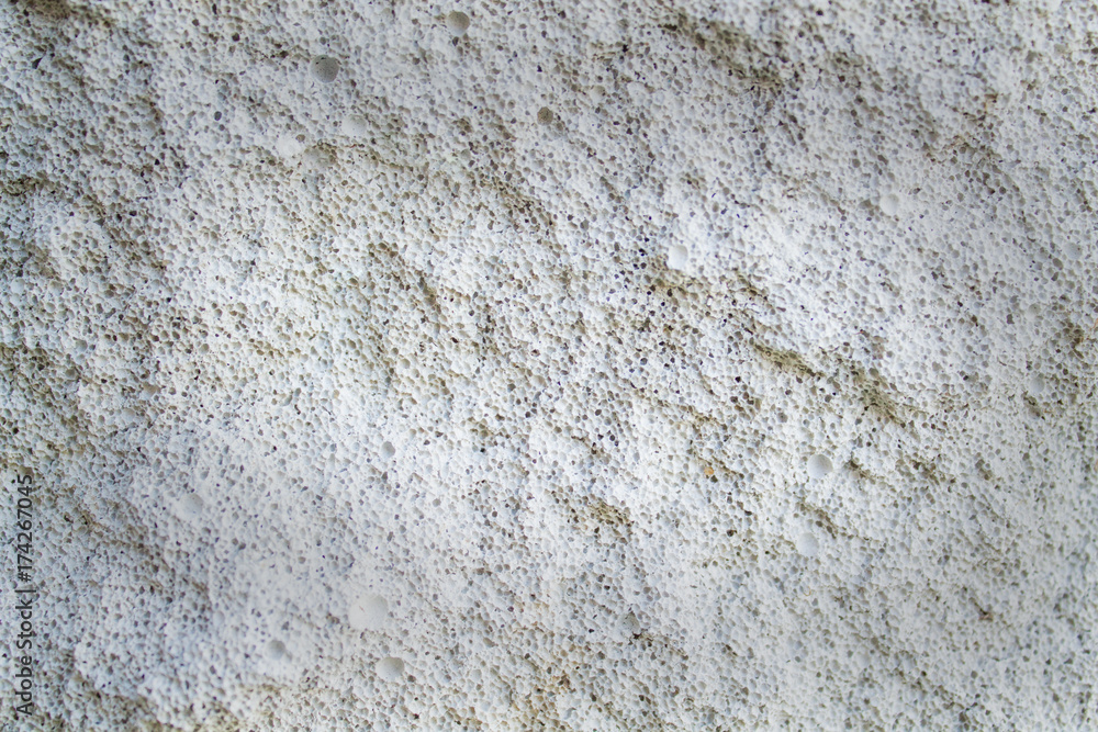 Obraz premium Old white cement wall texture, background