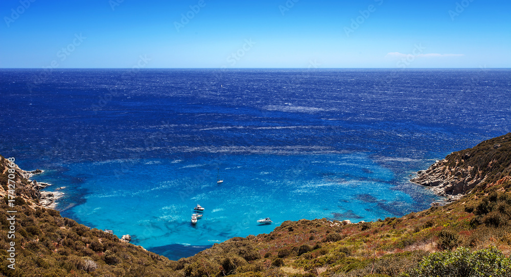 Coste di Villasimius, Sardegna, Italia Coste di Villasimius, Sardegna, Italia