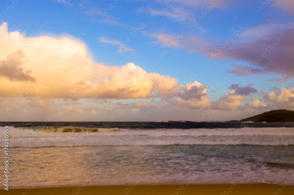 The Ocean during a southerly.