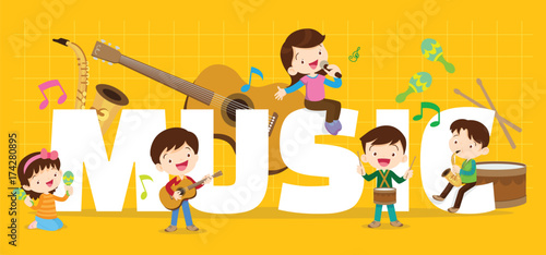play music concept