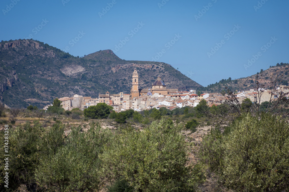 Village de Chelva, Province de Valence, Espagne
