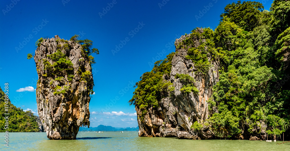 Naklejka premium James Bond Island at Phang Nga Bay near Phuket, Thailand