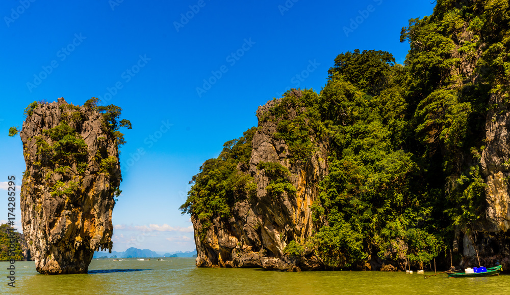 James Bond Island at Phang Nga Bay near Phuket, Thailand