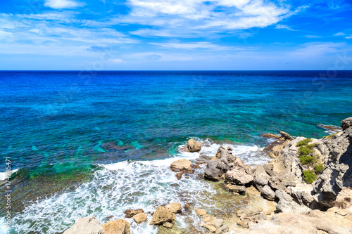 Карибское море. Голубое небо. Исла Мухерес. Мексика © natatretiakova