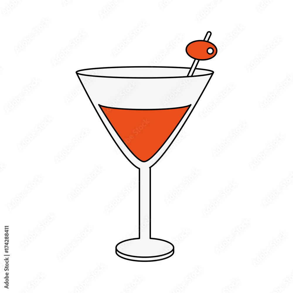 Cocktail bar drink icon vector illustration graphic design Cocktail bar drink icon vector illustration graphic design