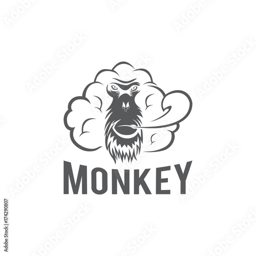 monkey smoke logo