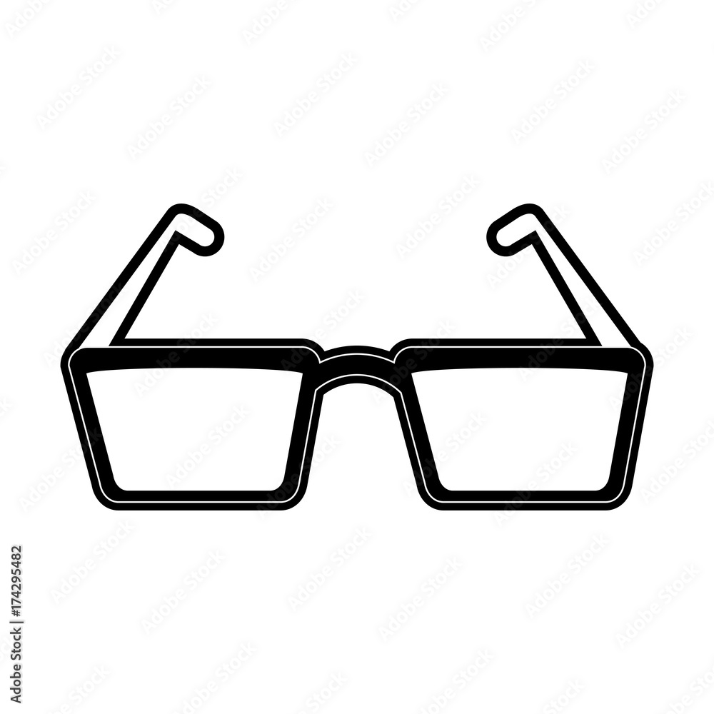 glasses eyewear icon image vector illustration design black and white glasses eyewear icon image vector illustration design black and white