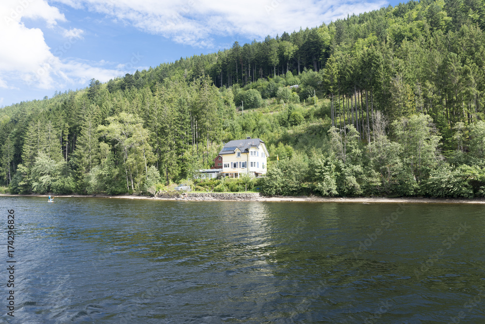 On Lake Titisee in the Black Forest, Germany