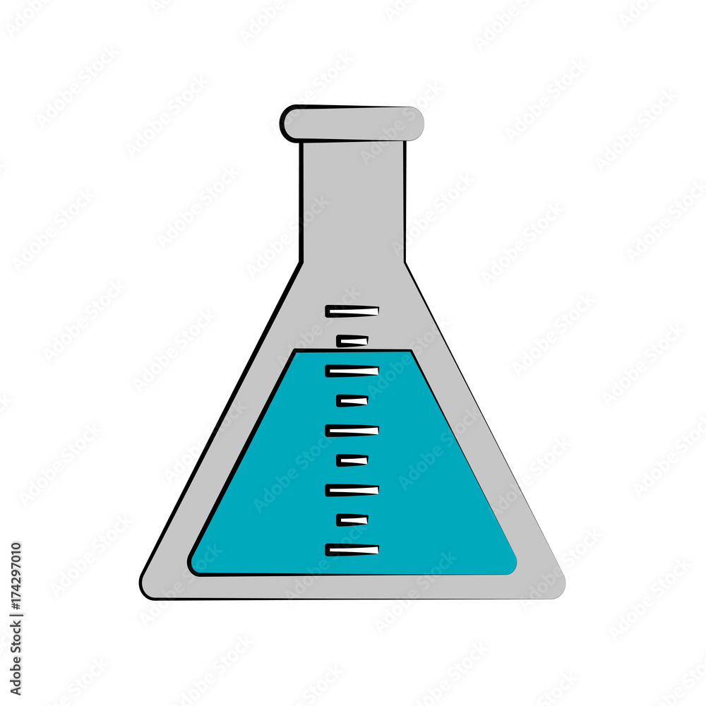 test tube science icon image vector illustration design test tube science icon image vector illustration design
