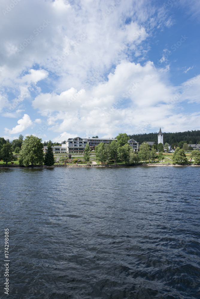 On Lake Titisee in the Black Forest, Germany