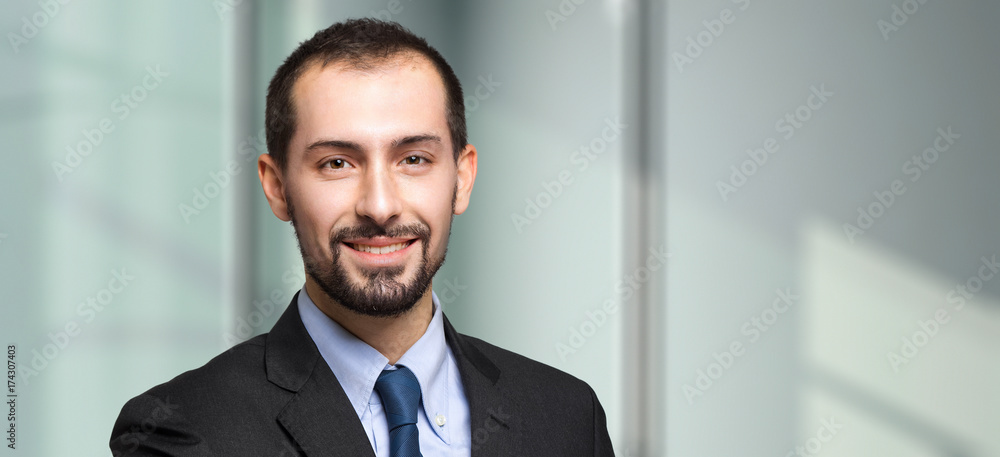 Fototapeta premium Handsome manager portrait