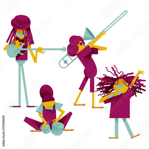 REGGAE MUSICIANS.
collection of musicians and musical styles.