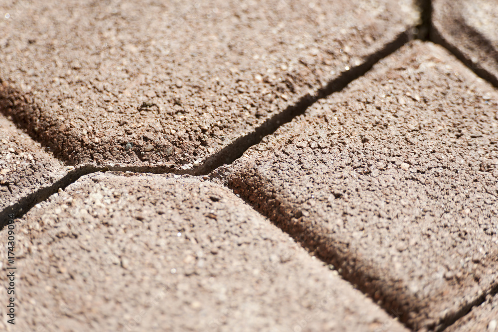 Fototapeta premium Modern paving stones near