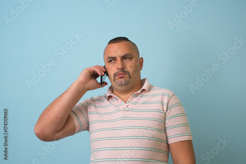 A man with a smartphone