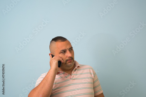 A man with a smartphone