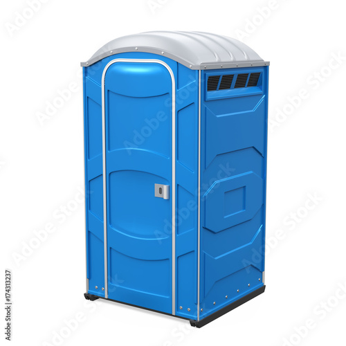 Portable Toilet Isolated