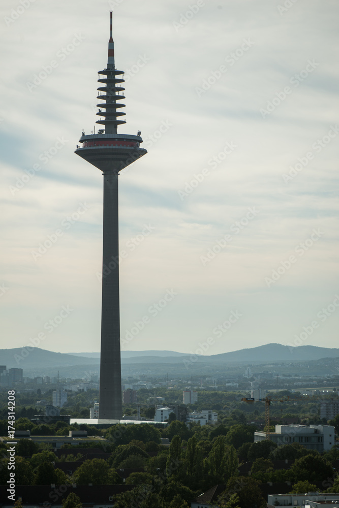 Obraz premium Skyline von Frankfurt am Main