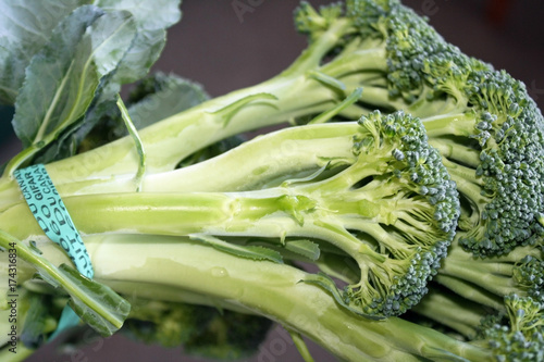 Organic Broccoli fresh from the Supermarket
