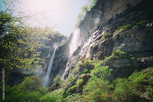 Kinchkha Waterfall near Kutaisi, Georgia