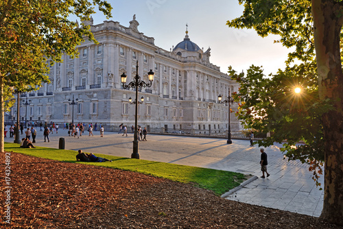 Royal Palace in Madrid, Spain #174324892