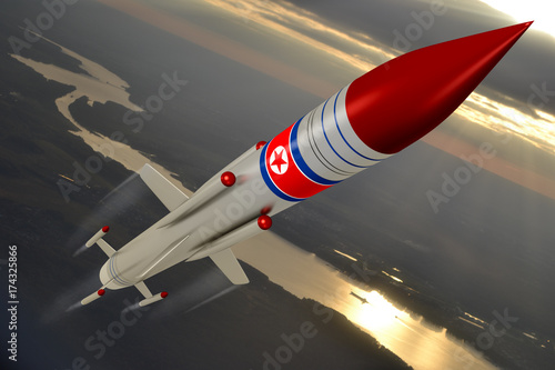 North Korea, missile