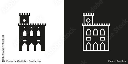 Public Palace Icon, San Marino 