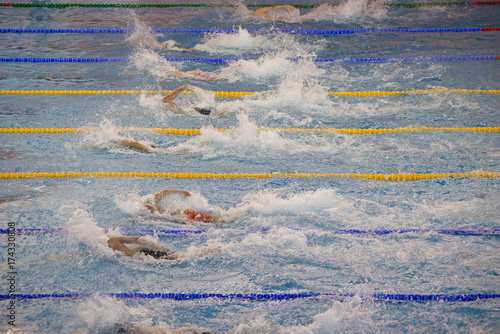 swimming pool and swimming photo