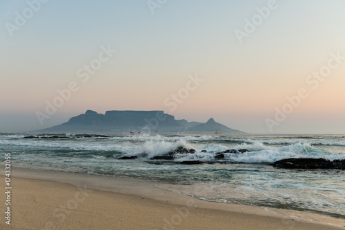 Cape Town (view from Bloubergstrand)