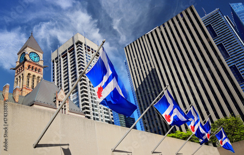 Photography Toronto Old City Hall and Nathan Phillips Square